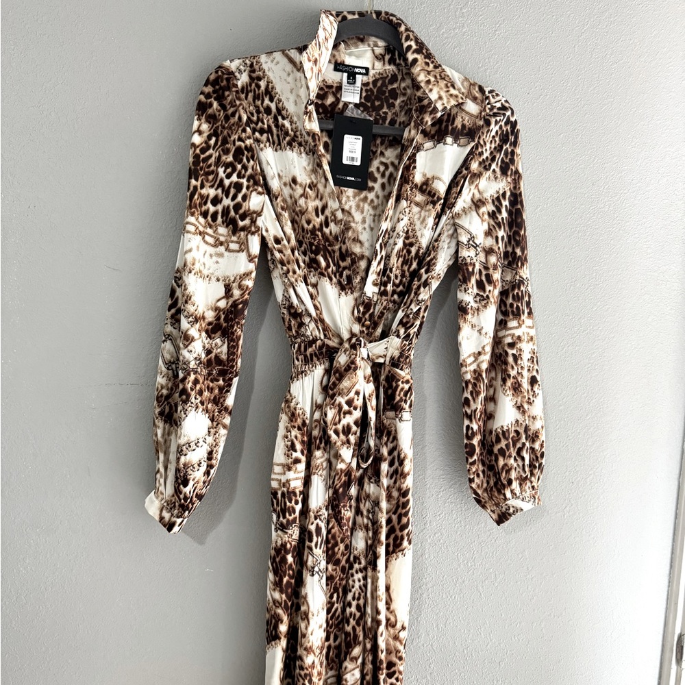 New chetah print jumpsuit
